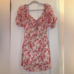 Pink Floral Dress